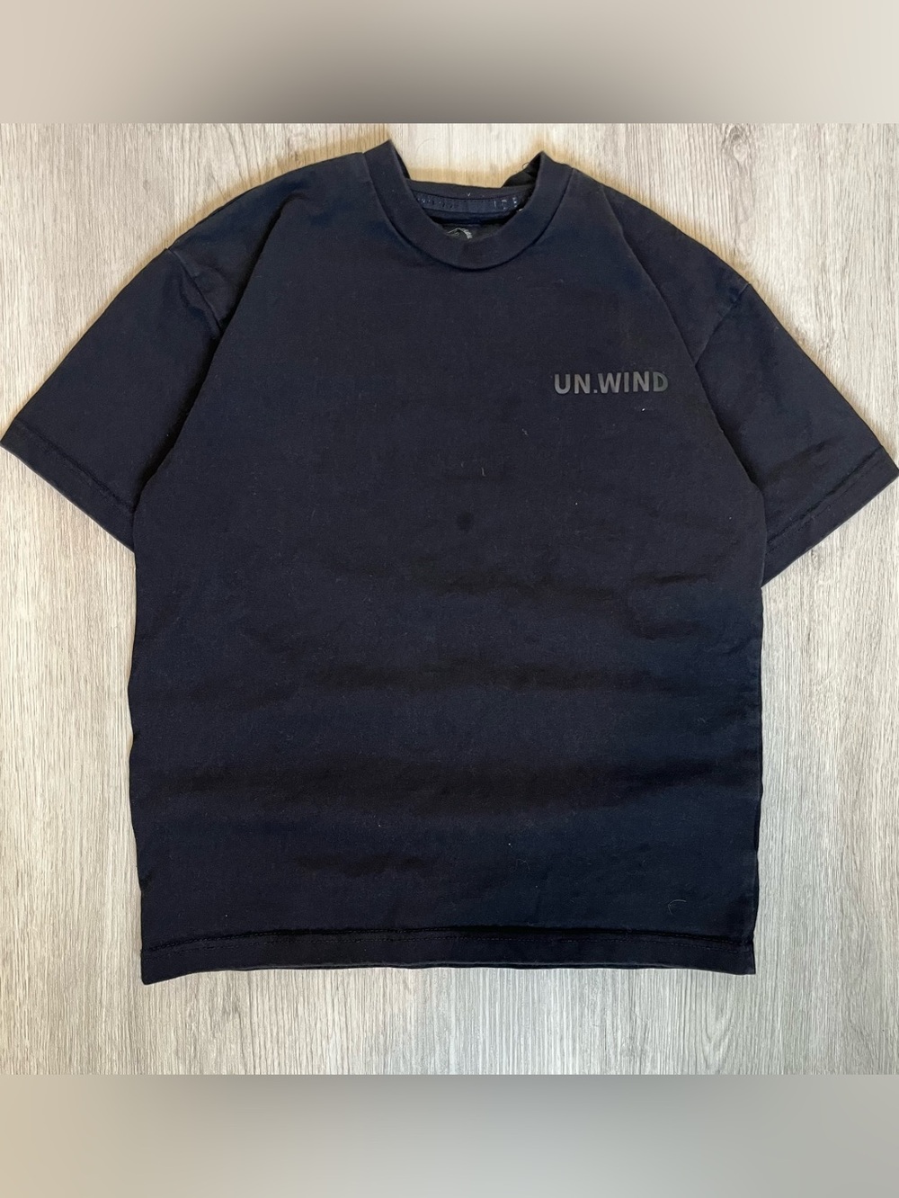 Jordache UN.WIND Black Graphic T-Shirt Women’s Size 12 Y2K Streetwear